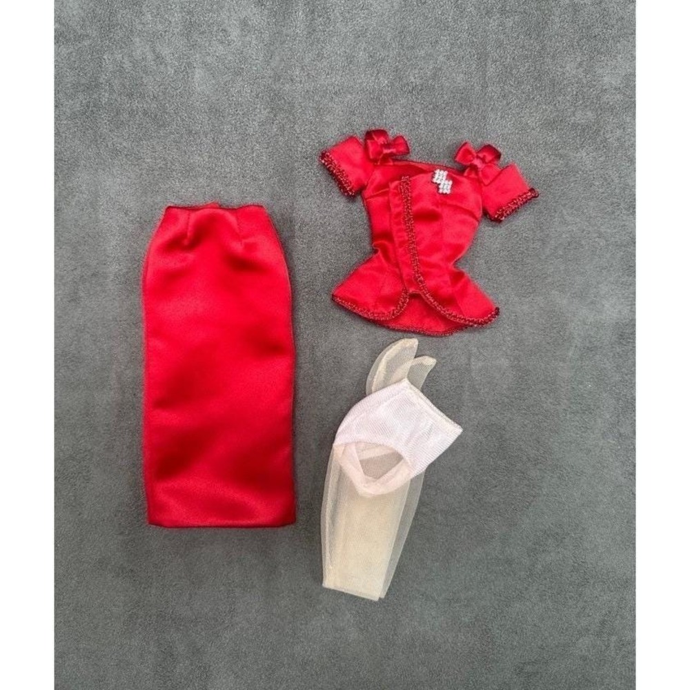 Ashton Drake Gene Doll 5th Anniversary Love Letters Skirt Top & Pantyhose